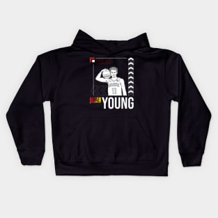 Trae young | White Kids Hoodie